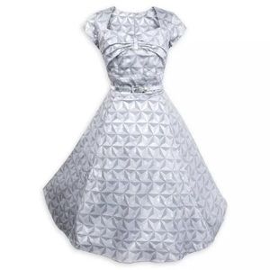Disney Dress Shop Spaceship Earth Epcot Print Dress XL